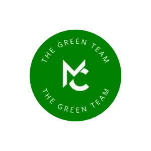 Macclesfield College's the green team logo