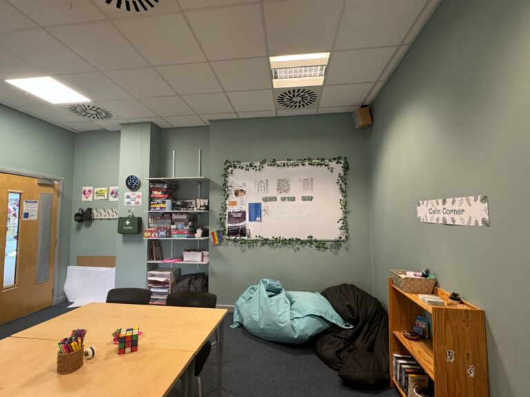 The Quiet Room at Macclesfield College