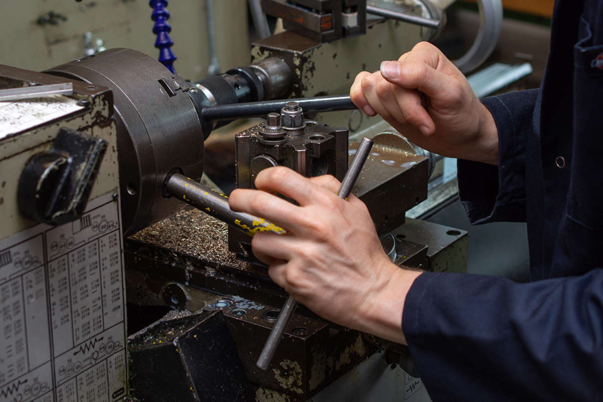 Hands tightening engineering machinery