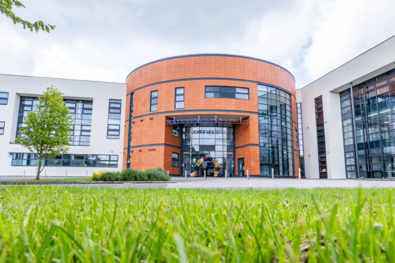 macclesfield college on a sunny day