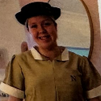 a female student smiling for a photo