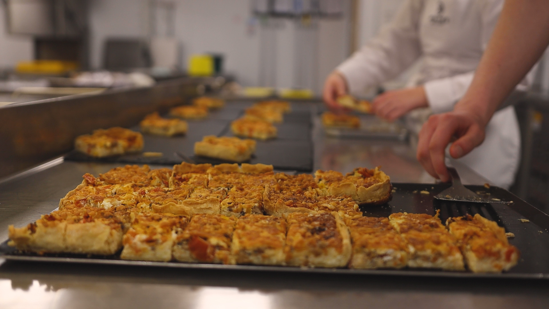 Food made Whites Chef Academy students at Macclesfield College