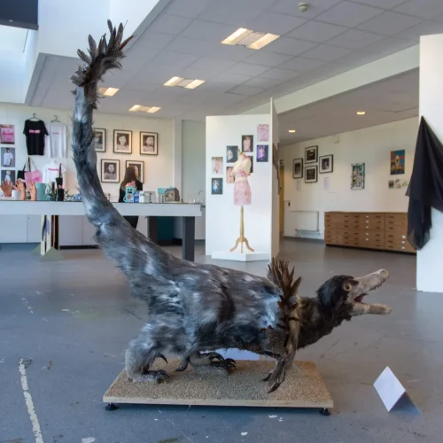 Artwork created by Art Students from Macclesfield College